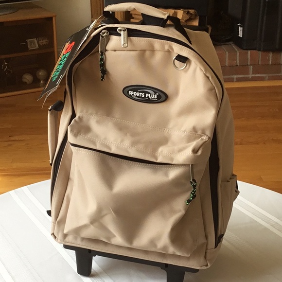 sports plus rolling backpack